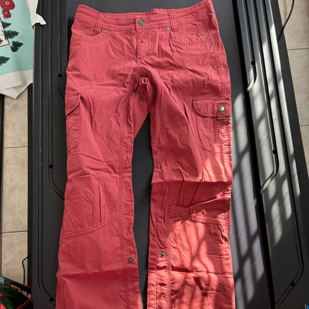 Red Cargo Pants